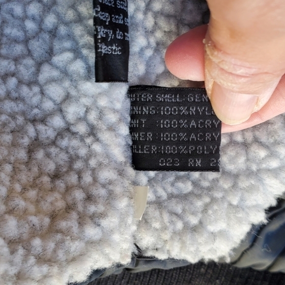 Members‎ Only  Fleece Lined  Leather bomber 46 - Picture 16 of 16